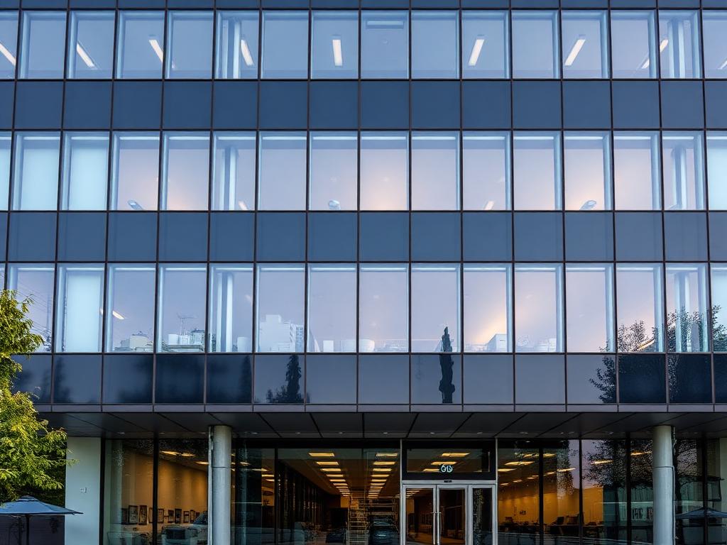 Bürogebäude Fassade